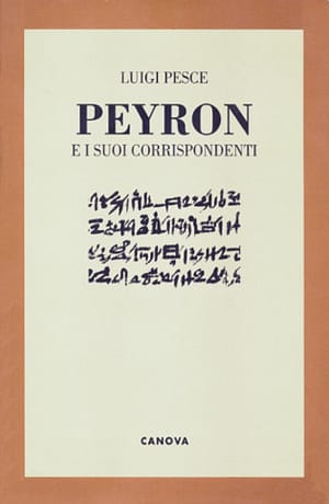 Peyron e i suoi corrispondenti