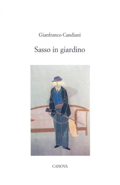 Sasso in giardino