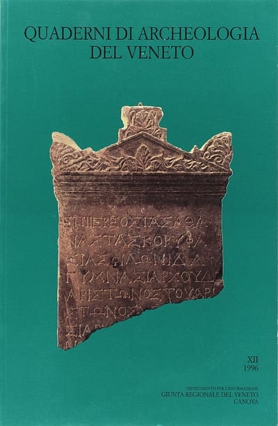 Quaderni di Archeologia del Veneto XII 1996