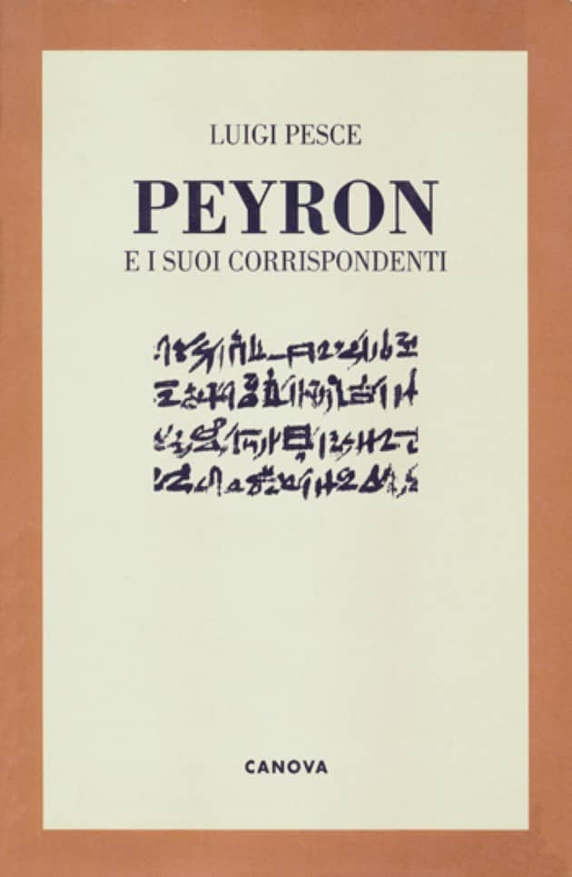 Peyron e i suoi corrispondenti